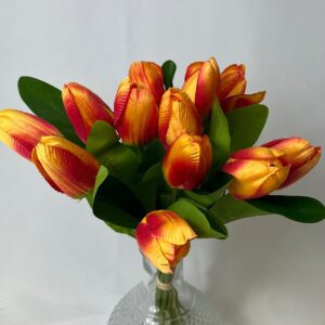 Orange Artificial Tulip (Bundle 12)