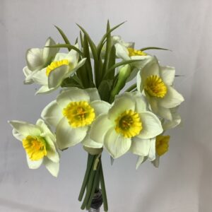 Artificial Daffodil Grass Bundle