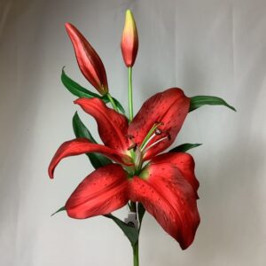 Artificial Red Giant Casablanca Lily