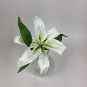Artificial Casablanca Lily Cream