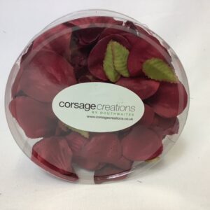 Artificial Rose Petals (164pcs) Burgundy