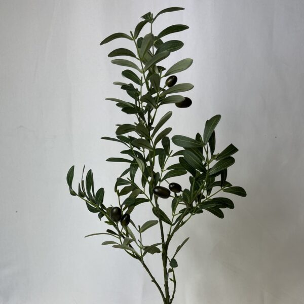 Artificial Olive Leaf Branch