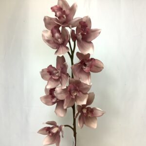 Artificial Anna Cymbidium Orchid Spray