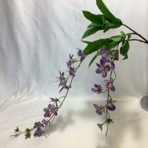 Artificial Claire de Lune Clematis Spray Lilac