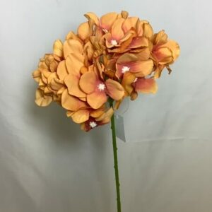Burnt Orange Artificial Hydrangea