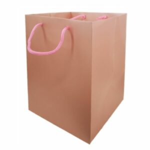 Rose Gold Hand Tied Gift Bag