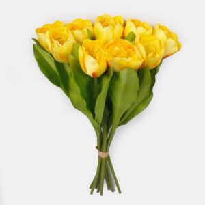 Artificial Yellow tulip Bundle