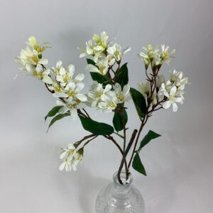 Artificial Spring Blossom Branch Ivory