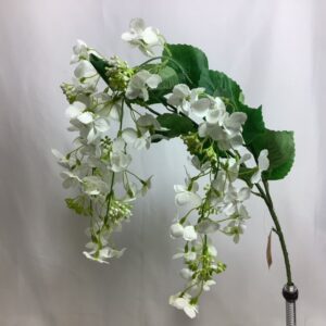 Artificial Trailing Hydrangea Bolero Ivory