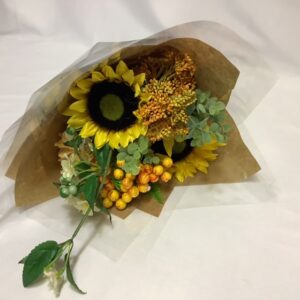 Artificial Pick n Mix Gift Bouquet - You choose the colour - We choose the mix - Yellow