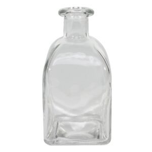 13.5cm Glass Bottle Clear