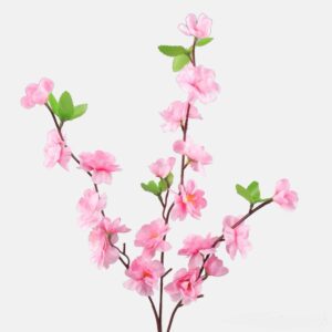 Artificial  Apple Blossom Spray Pink