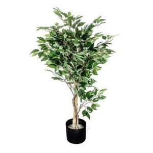 104cm Tall Ficus Leaf House POTTED Plant/ Tree Green