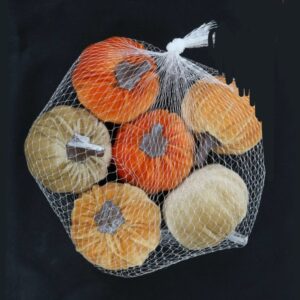 Medium Velvet Pumpkins (Bag 6) Mixed