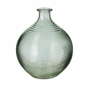 20cm Glass Evelyn Green by Oasis