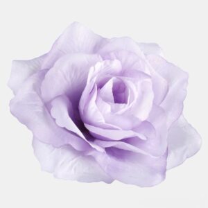 13cm Large French Rose Heads (Pack 24) Pale Lilac