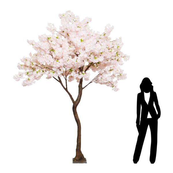 280cm Pink Cloud Cherry Blossom Tree (With 16 Branches)by Sincere Floral