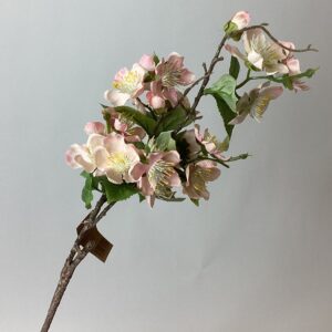 Artificial Dried Blossom Branch Pink/Peach