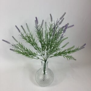 Artificial Plastic Thorn Spray Green/Purple