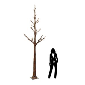 500cm (420cm) Straight Tree Trunk (Needs 44 Branches) by Sincere Floral
