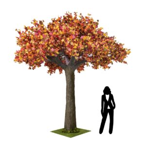 400cm x 400cm Autumn Tree (with 80 Branches) by Sincere Floral
