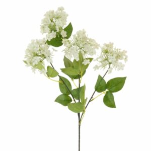 Ivory Artificial Charlotte Snowball Spray perfect for creating eye catching Wedding bouquets and Stunning Arrangements or simply place in a vase or container