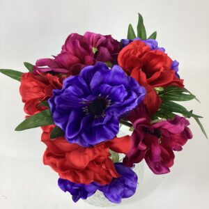 Artificial Mixed Anemone (Bundle 9) Assorted
